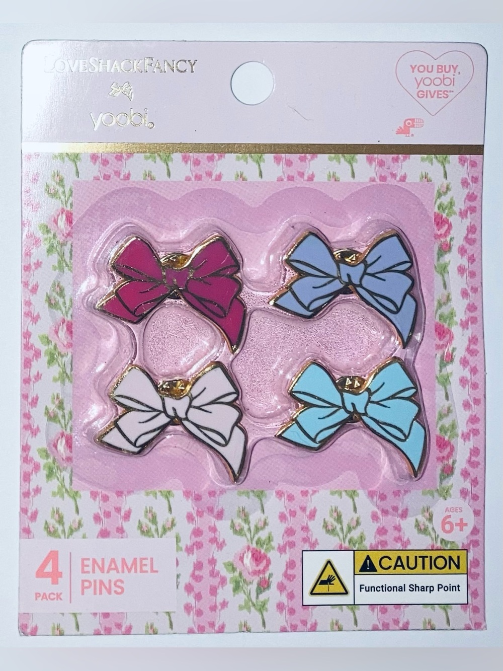 Pastel Bows Enamel Pins - NEW!